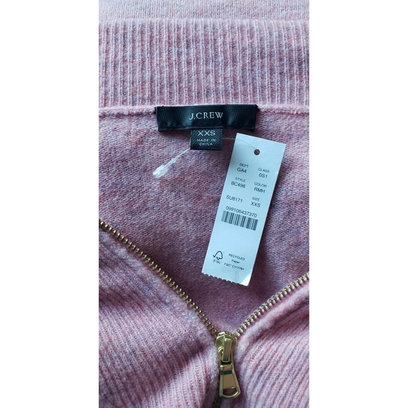 2. J.Crew Half-zip sweater-dress in supersoft yarn - Picture 7 of 7